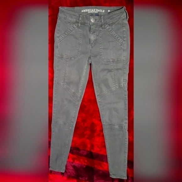 American Eagle Super Super Stretch X skinny Jeans/Pants - Picture 2 of 5